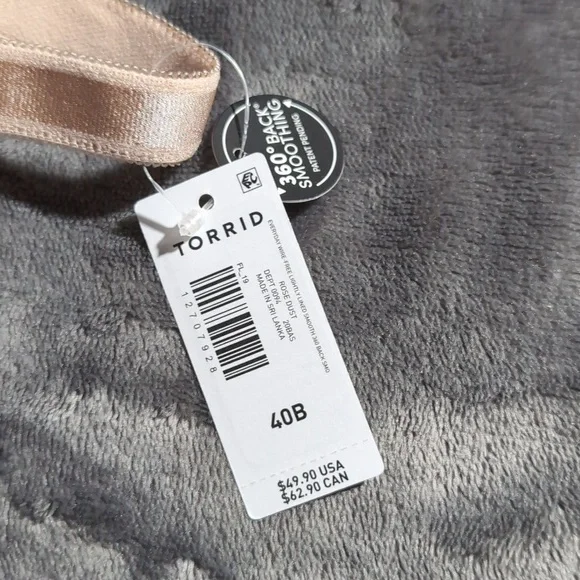 Torrid Rose Dust 40B Bra Wireless - Picture 5 of 5